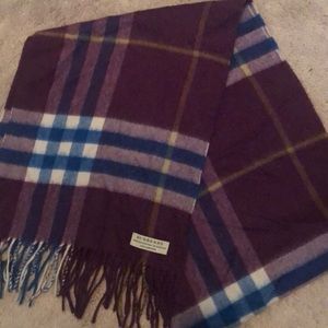 Burberry 100% Cashmere Scarf
